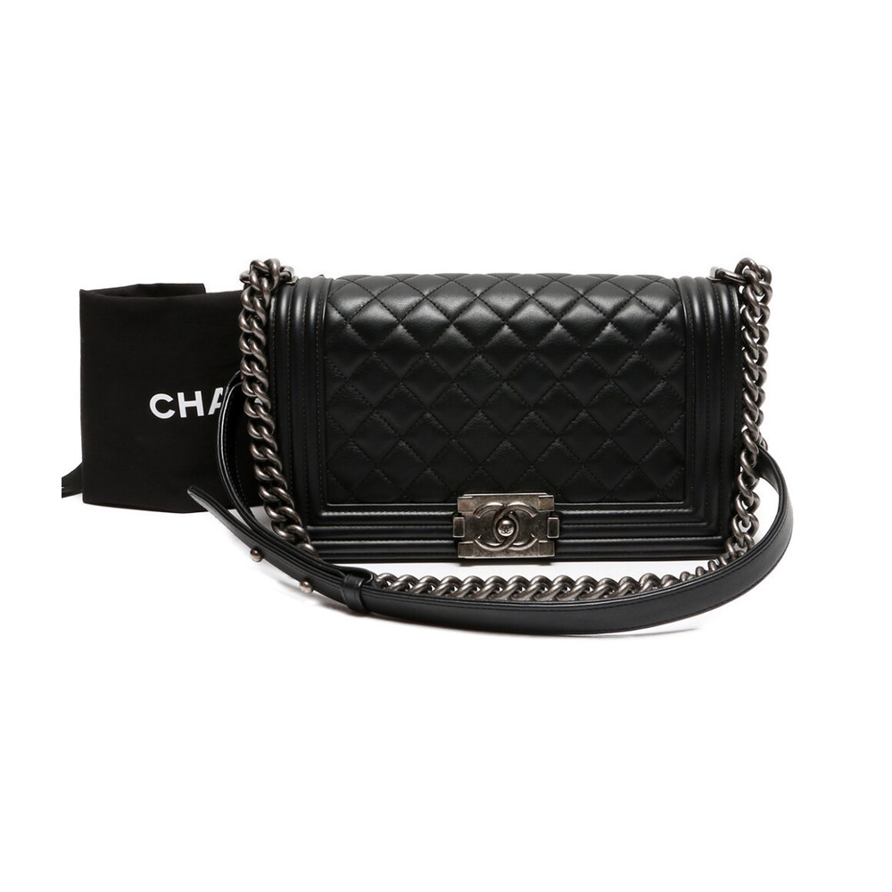 Chanel Chain Bag Boy Chanel 25 Black